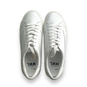 NWOB Madewell Sidewalk Low-Top Leather Sneakers Size Woman size 9